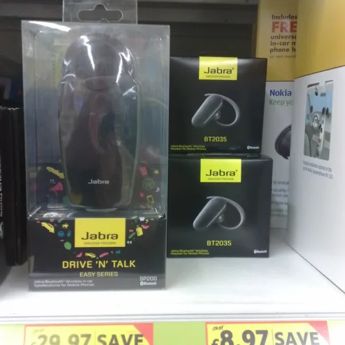 Lot of 3 Bluetooth Headsets, New