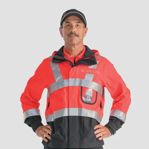 Men's Waterproof Rain Jacket, L